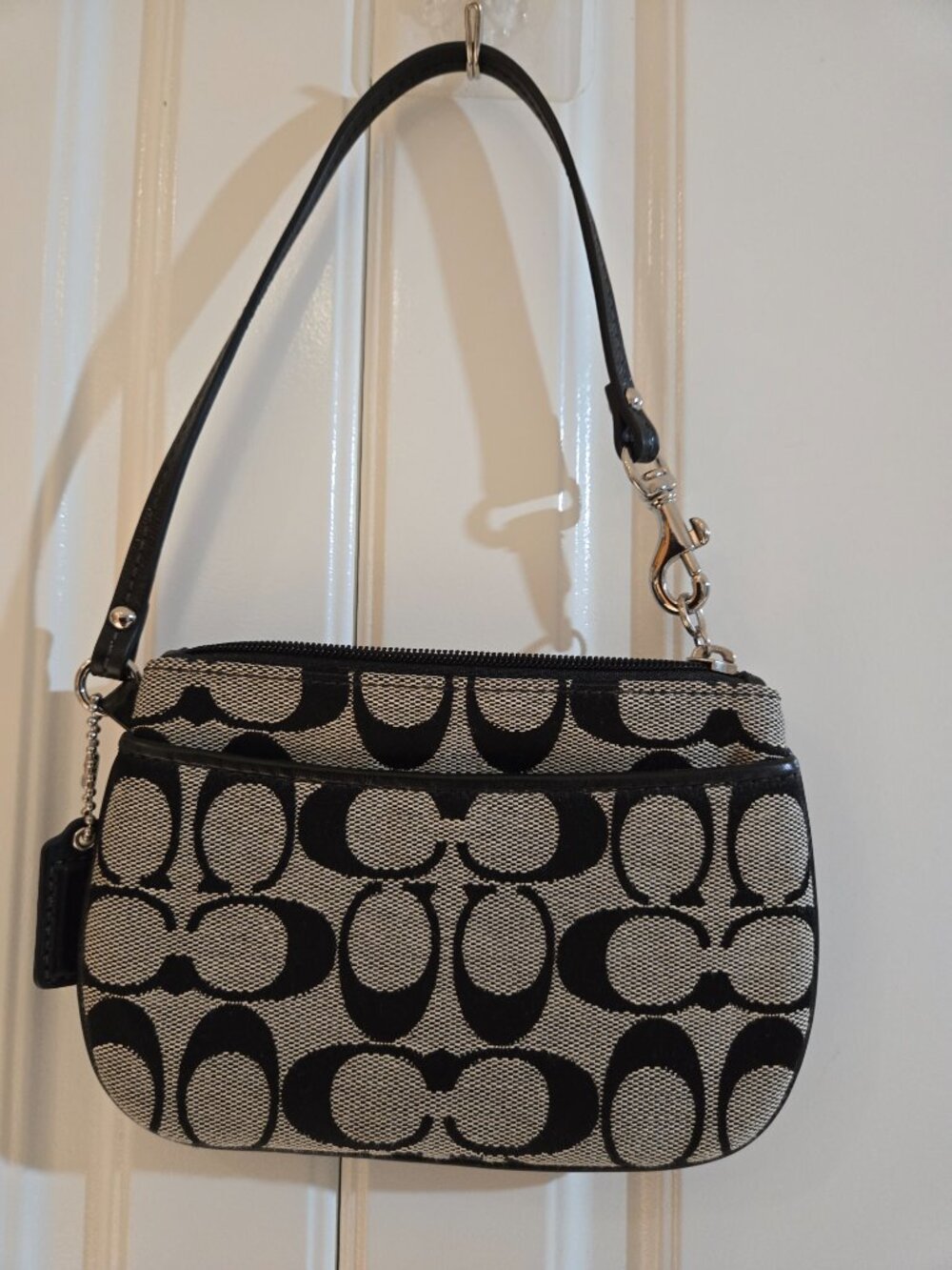 Coach Signature Mini Wristlet